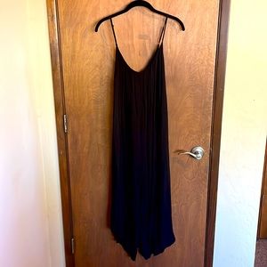 silence + noise jumpsuit. Size M. Black.